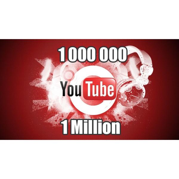 1 Million de vue youtube Packref 1 Million de vue youtube Packref